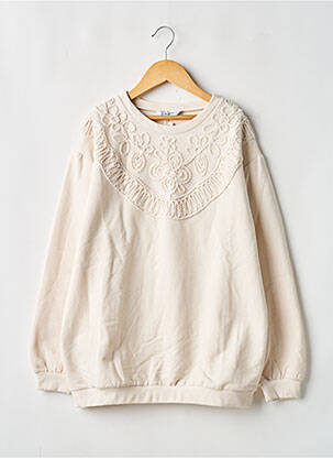 Sweat-shirt beige MAYORAL fille