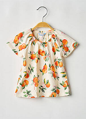 Top orange MAYORAL fille