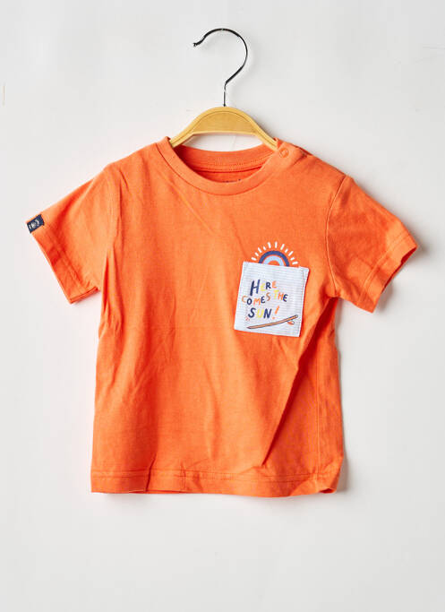 T-shirt stretch manches courtes orange MAYORAL garcon