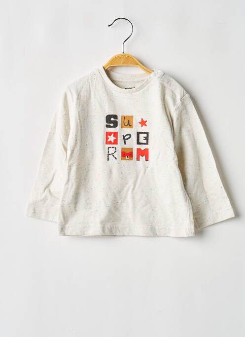 T-shirt manches longues manches longues beige MAYORAL garcon