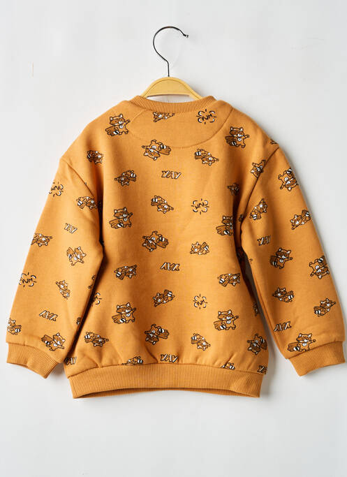 Sweat-shirt imprimé fantaisie manches longues marron MAYORAL garcon