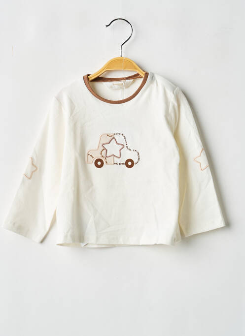 T-shirt manches longues manches longues marron MAYORAL garcon