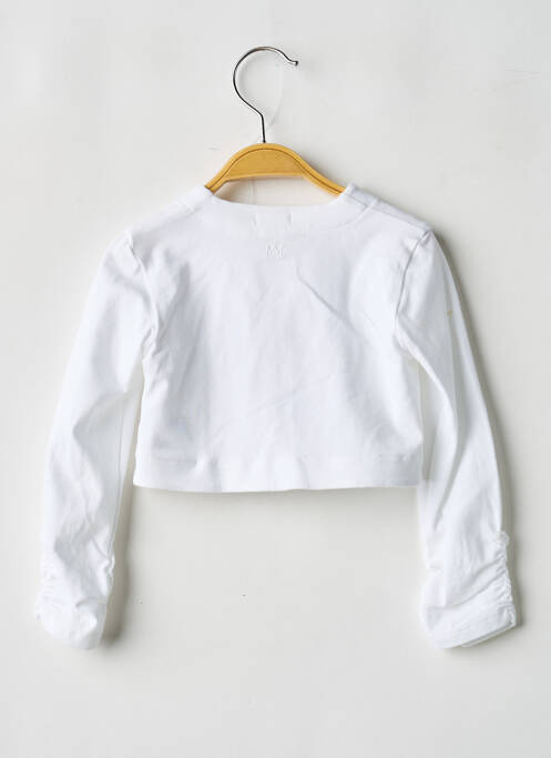 Boléro blanc GYMP fille