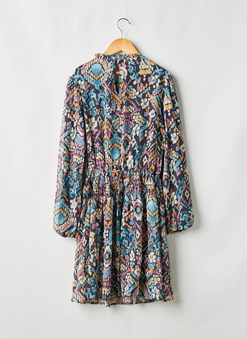 Robe mi-longue bleu MAYORAL fille