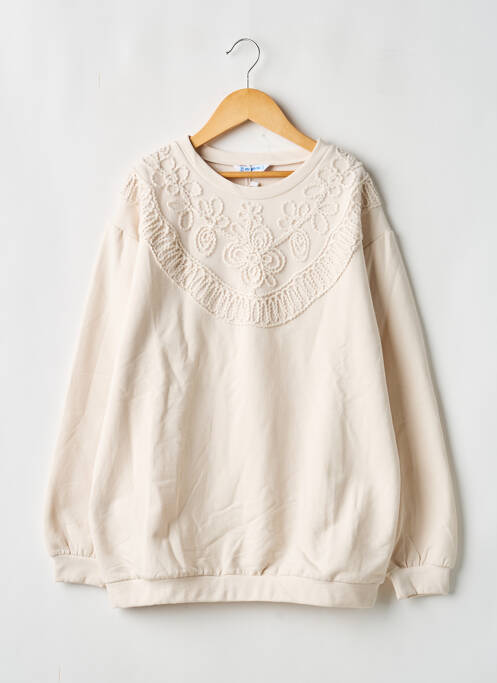 Sweat-shirt beige MAYORAL fille