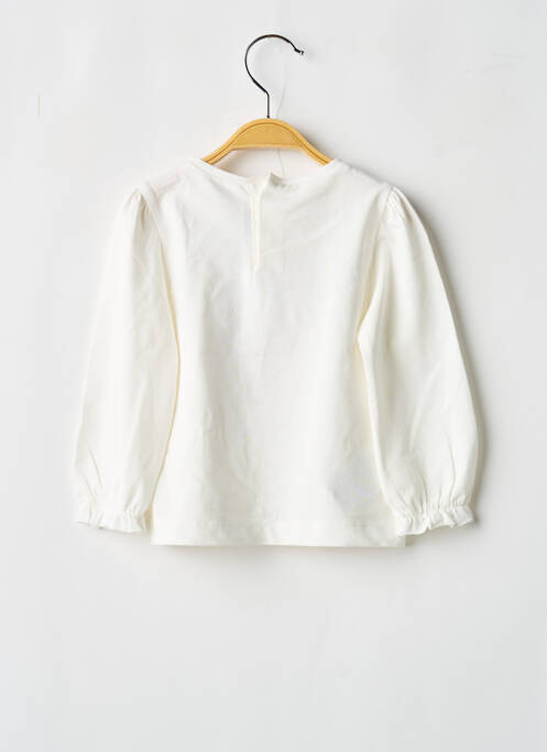 T-shirt blanc MAYORAL fille