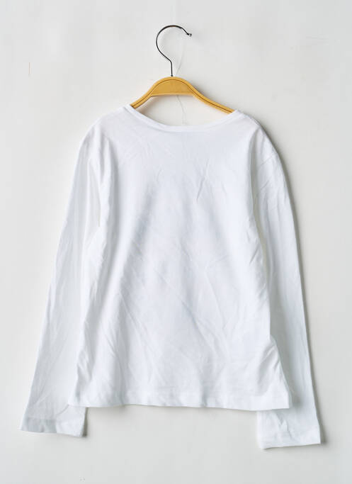 T-shirt blanc MAYORAL fille