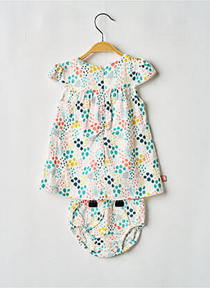 Ensemble short imprimé fantaisie blanc BOBOLI fille