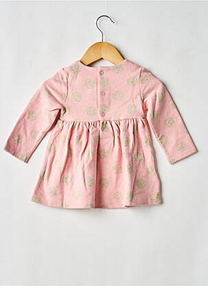 Robe courte manches longues manches longues rose MAYORAL fille