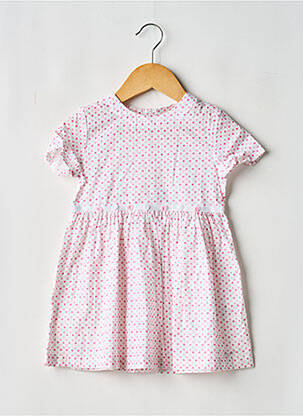 Robe courte manches courtes manches courtes rose GYMP fille