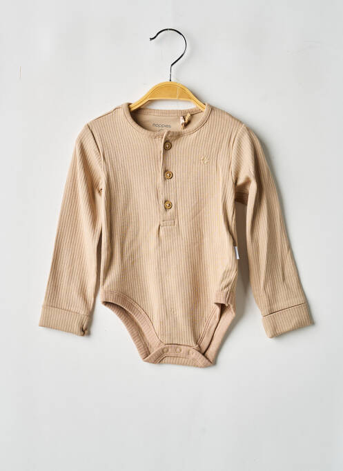 Body lingerie stretch marron NOPPIES enfant