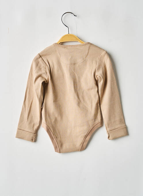 Body lingerie stretch marron NOPPIES enfant