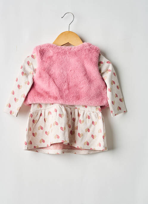 Ensemble robe imprimé fantaisie rose MAYORAL fille