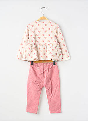 Ensemble pantalon resserrée sur le bas rose MAYORAL fille
