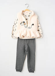 Ensemble pantalon resserrée sur le bas gris MAYORAL fille