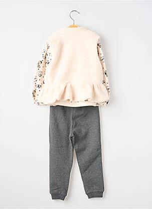 Ensemble pantalon broderie gris MAYORAL fille
