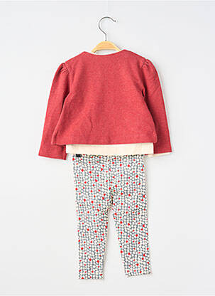 Ensemble pantalon manches longues rouge MAYORAL fille