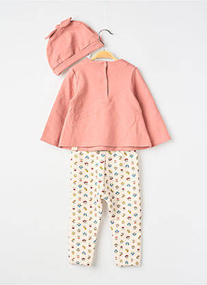 Ensemble pantalon type de haut t-shirt rose MAYORAL fille