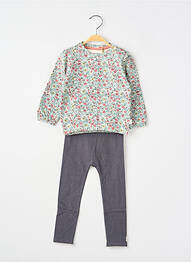 Ensemble pantalon type de haut t-shirt bleu NOPPIES fille