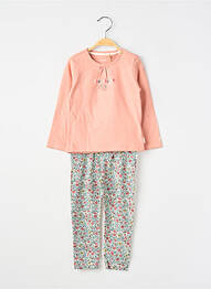 Ensemble pantalon type de haut t-shirt rose NOPPIES fille