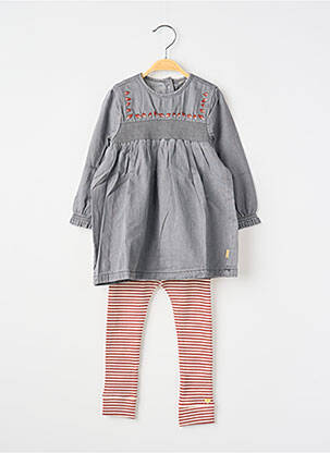 Ensemble pantalon broderie gris NOPPIES fille