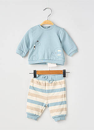 Ensemble pantalon taille élastique bleu MAYORAL garçon