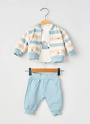 Ensemble pantalon taille élastique bleu MAYORAL garcon