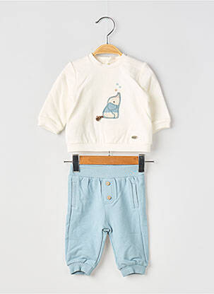 Ensemble pantalon taille élastique bleu MAYORAL garçon