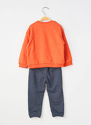 Ensemble pantalon taille élastique orange MAYORAL garçon
