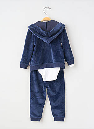Ensemble de sport col rond bleu GUESS garcon