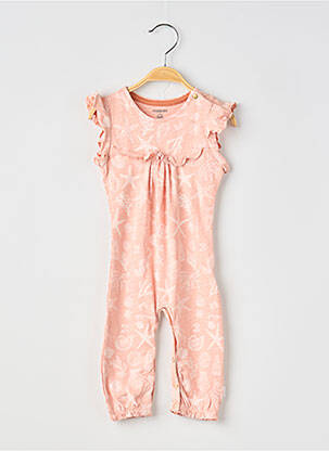 Pyjama fermeture pressionnée à l'entrejambe rose NOPPIES fille