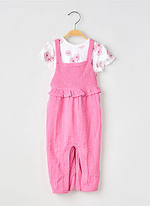 Ensemble pantalon resserrée sur le bas rose MAYORAL fille