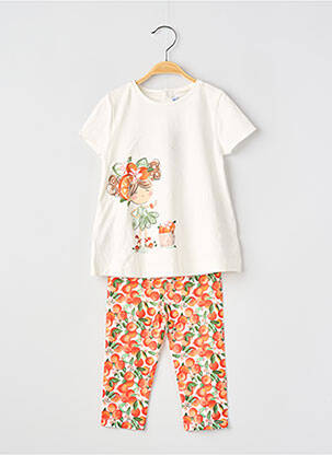 Ensemble pantalon orange MAYORAL fille