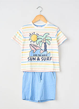 Ensemble short bleu BOBOLI garçon