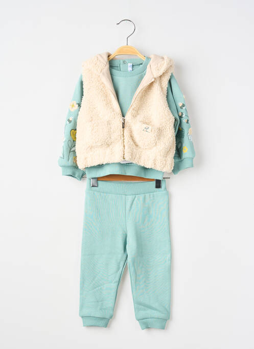 Ensemble pantalon resserrée sur le bas vert MAYORAL fille