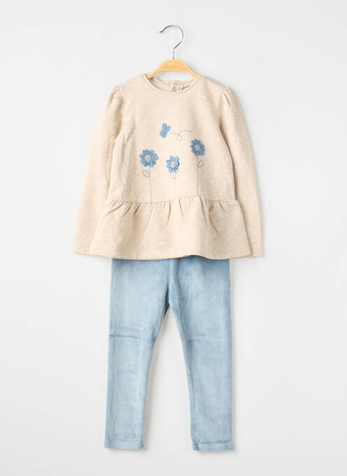 Ensemble pantalon manches longues bleu MAYORAL fille