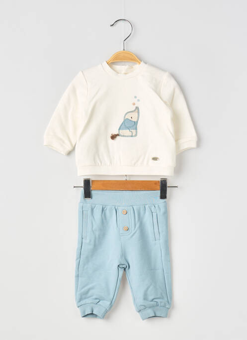 Ensemble pantalon broderie bleu MAYORAL garcon