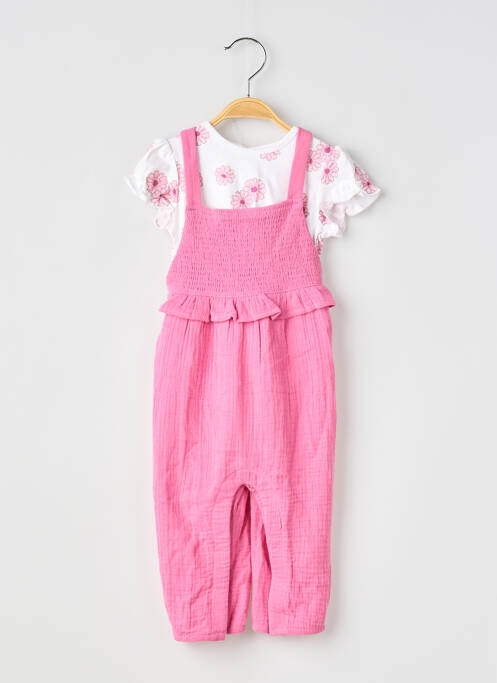 Ensemble pantalon resserrée sur le bas rose MAYORAL fille