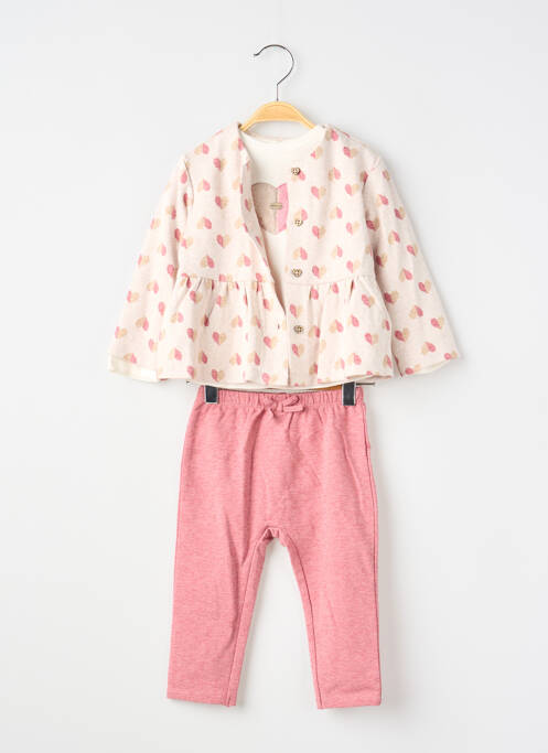 Ensemble pantalon rose MAYORAL fille