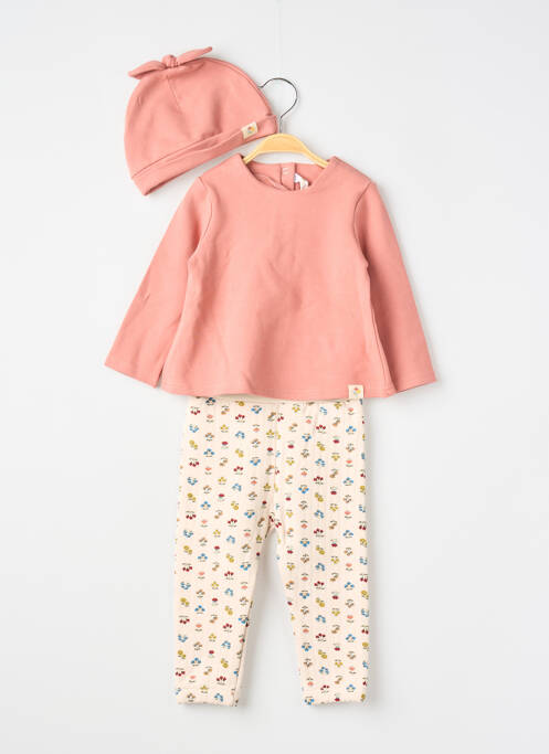 Ensemble pantalon rose MAYORAL fille