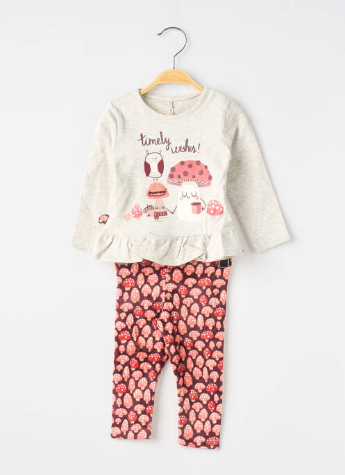 Ensemble pantalon rouge BOBOLI fille