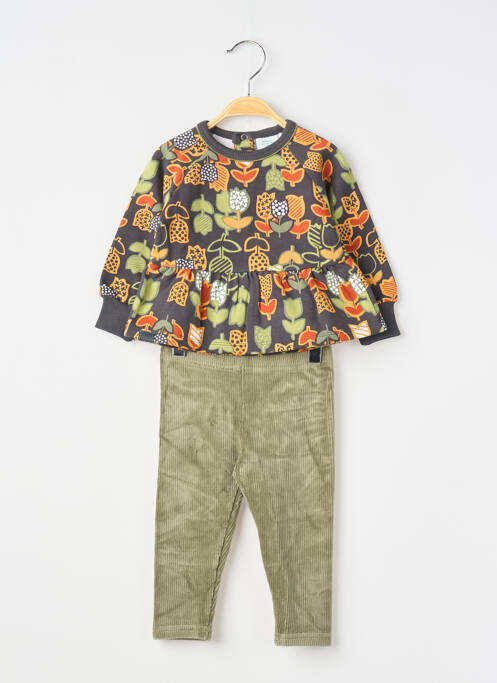 Ensemble pantalon vert BOBOLI fille