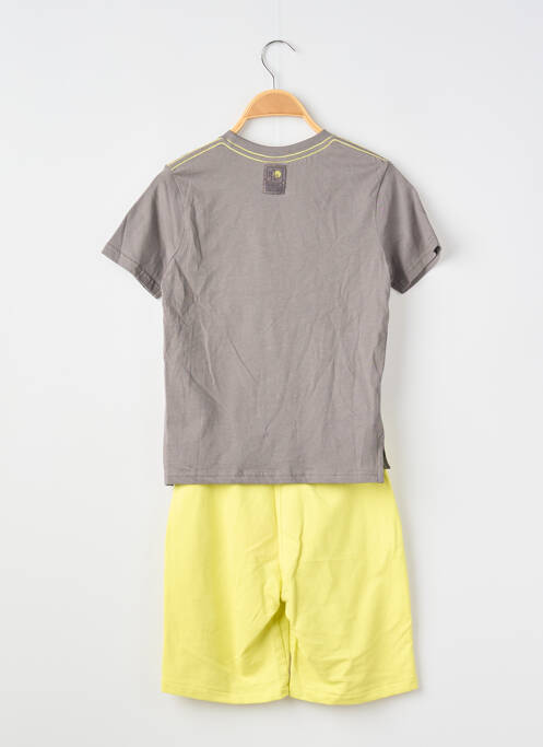 Ensemble short gris BOBOLI garçon