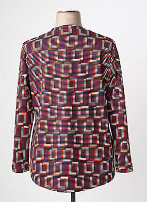 Top stretch manches longues violet MERI & ESCA femme