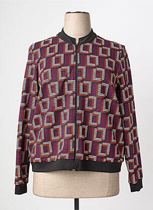 Veste casual poches violet MERI & ESCA femme