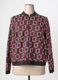 Veste casual poches violet MERI & ESCA femme