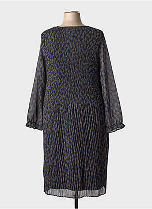 Robe longue manches longues manches longues noir CISO femme