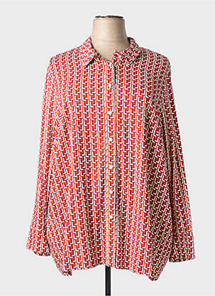 Chemisier orange MERI & ESCA femme