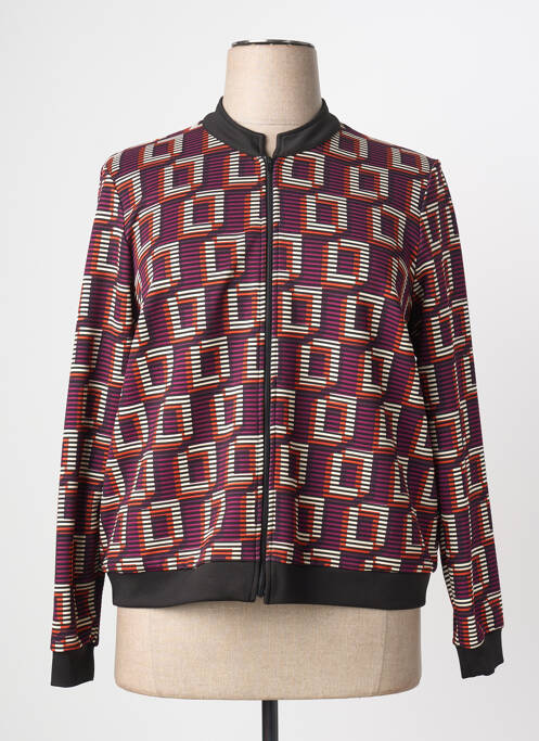 Veste casual poches violet MERI & ESCA femme
