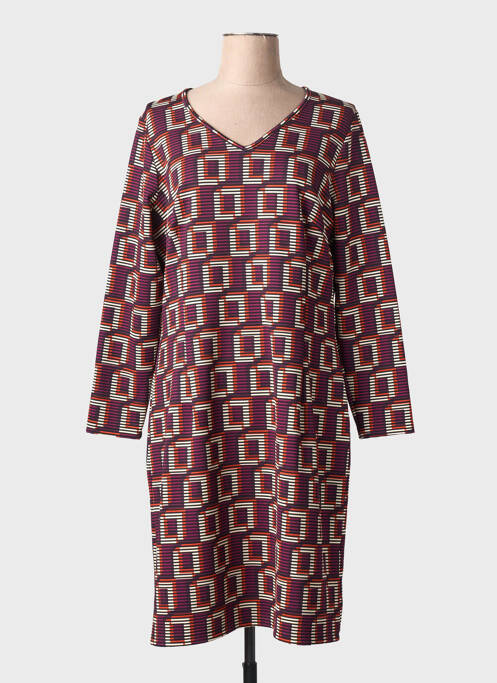 Robe mi-longue violet MERI & ESCA femme
